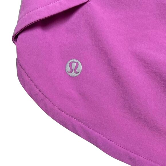 Lululemon Speed Up Mid-Rise Short *4" Magenta Glow - Picture 6 of 8